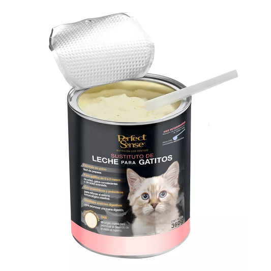 Bote Sustituto de Leche Perfect Sense 360g Fórmula en Polvo para Gatitos