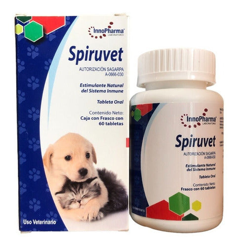 Spiruvet Spirulina 500 Mg - Innopharma 60 Tabs
