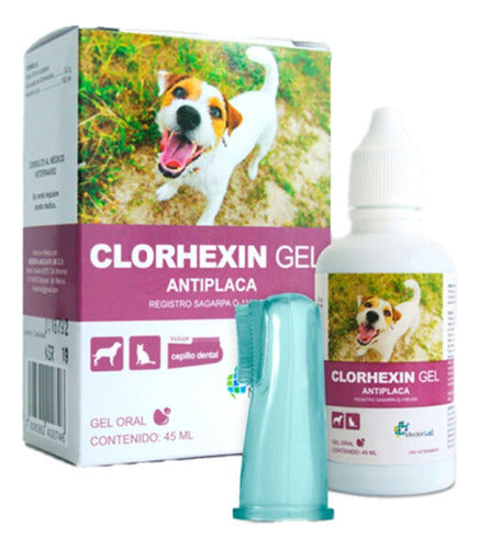Clorhexin Gel Antiplaca 45 Ml Perros Gatos - Mederilab