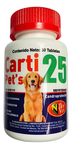 Carti Pets 25 Norvet 30 Tabs