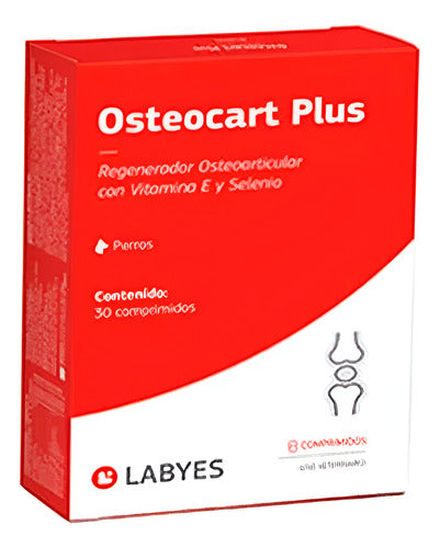 Osteocart + Plus 30 Tabletas Para Perros Senior Labyes