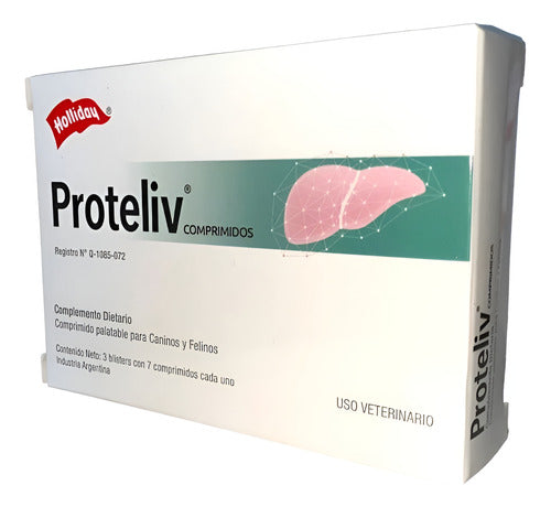 Proteliv Protector Hepatico 21 Tabs Holliday Perro / Gato