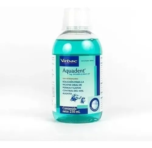 Aquadent Higiene Oral Control Mal Aliento Perro Gato Virbac