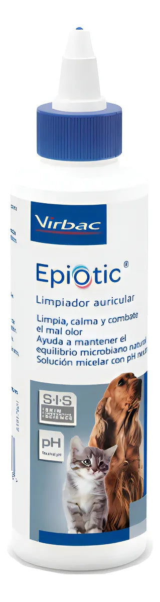 Virbac Epiotic Perros Y Gatos Limpiador Auricular De 100ml F