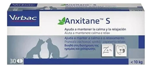 Virbac|Anxitane S Suplemento Natural en tabletas palatables