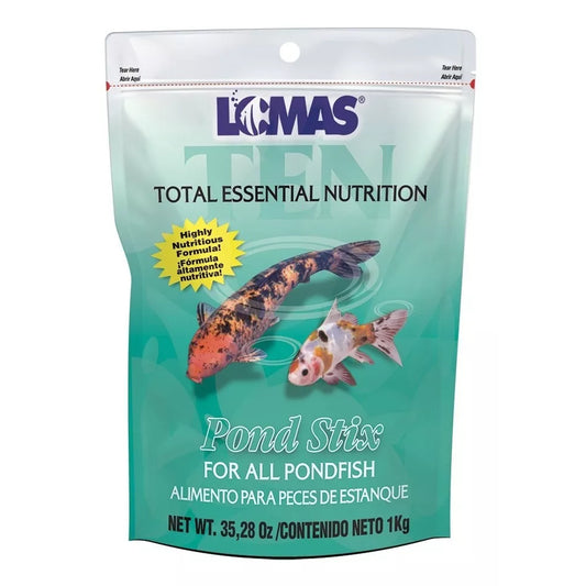 Bolsa de Alimento para Peces Lomas 1kg Estanque Carpas Koi Pond Stix