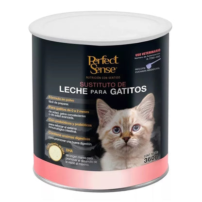 Bote Sustituto de Leche Perfect Sense 360g Fórmula en Polvo para Gatitos