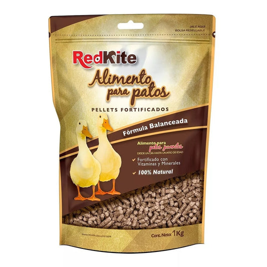 Bolsa de Alimento para Patos Red Kite 1kg Joven Recién Nacido Pellets