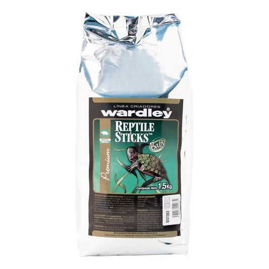 Costal Alimento para Tortuga Bebé Lomas 1.5kg - Wardley Reptile Sticks Baby