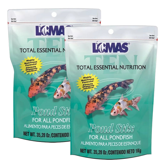 Bolsa de Alimento para Peces de Estanque Lomas 1kg Carpas Koi Pond Stix