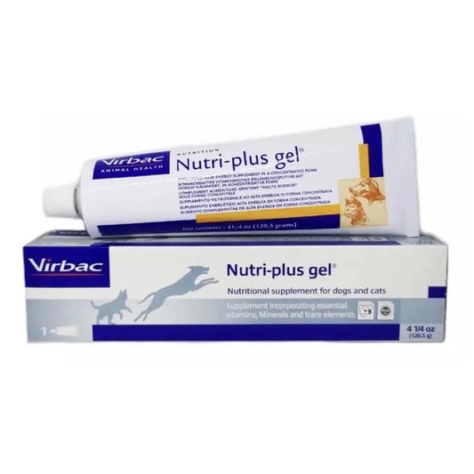 Tubo de Nutriplus Gel Suplemento para Perros y Gatos Virbac 120g