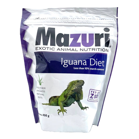 Bolsa Alimento para Iguana Mazuri 450g - Iguana Diet