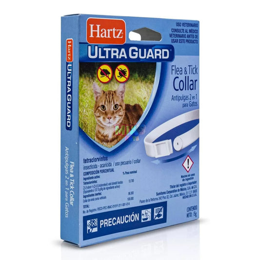 Caja Collar Antipulgas Gatos Hartz 2en1 Duración 7 Meses