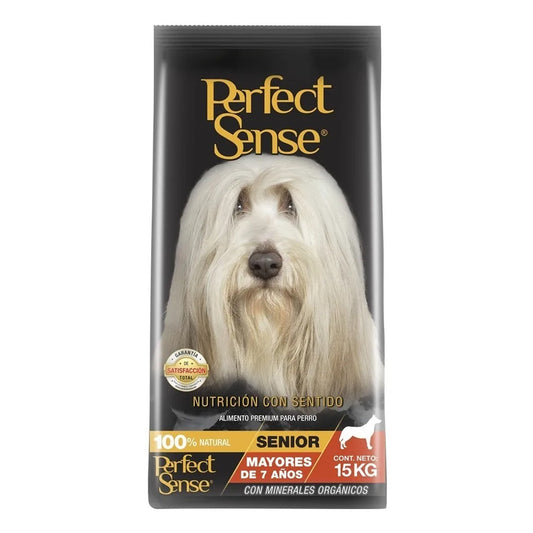 Bolsa de Alimento para Perro Senior Perfect Sense 15kg - Edad Avanzada