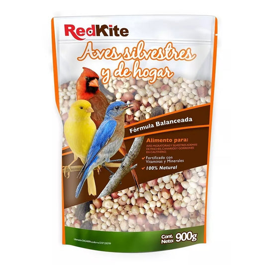 Bolsa de Alimento para Aves Silvestres Mezcla Semillas Red Kite 900g 