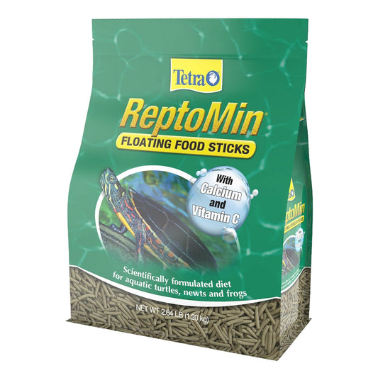 Bolsa de Alimento para Reptiles 1.2kg Reptomin Sticks Rana Tortuga Tritón
