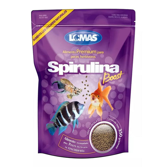 Bols de Alimento para Peces Spirulina Boost Lomas 350g