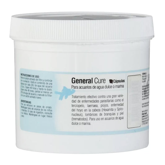 Tratamiento Parasitario para Peces Lomas 100 Caps - General Cure