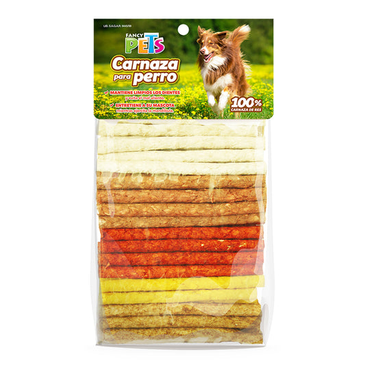 Bolsa Premios Sticks para Perro Fancy Pets 100pzs Carnaza de Sabores