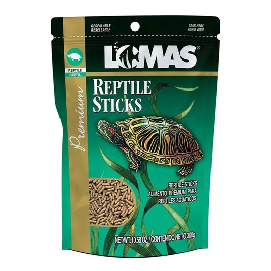 Bolsa de Alimento para Tortugas Lomas 300g Reptiles Sticks
