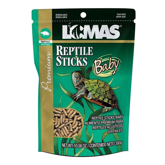 Bolsa de Alimento para Tortuga Bebé Lomas Premium 300g - Baby Reptile Sticks