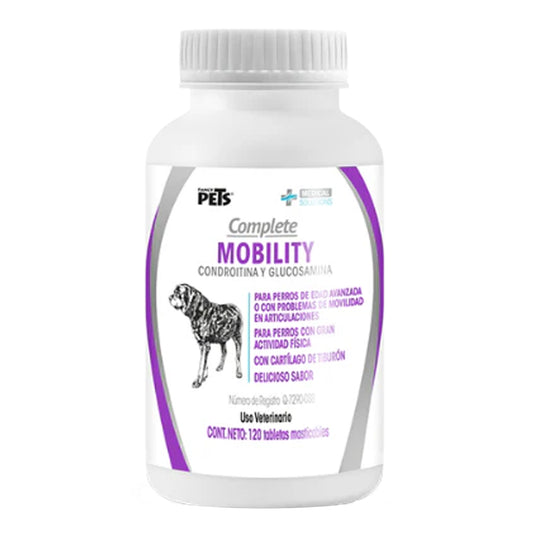 Complete Mobility Fancy Pets 120 Tabs p/Perros edad avanzada