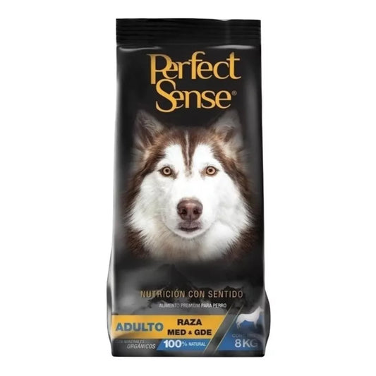 Alimento para Perro Adulto Perfect Sense 8kg - Raza Mediana-Grande