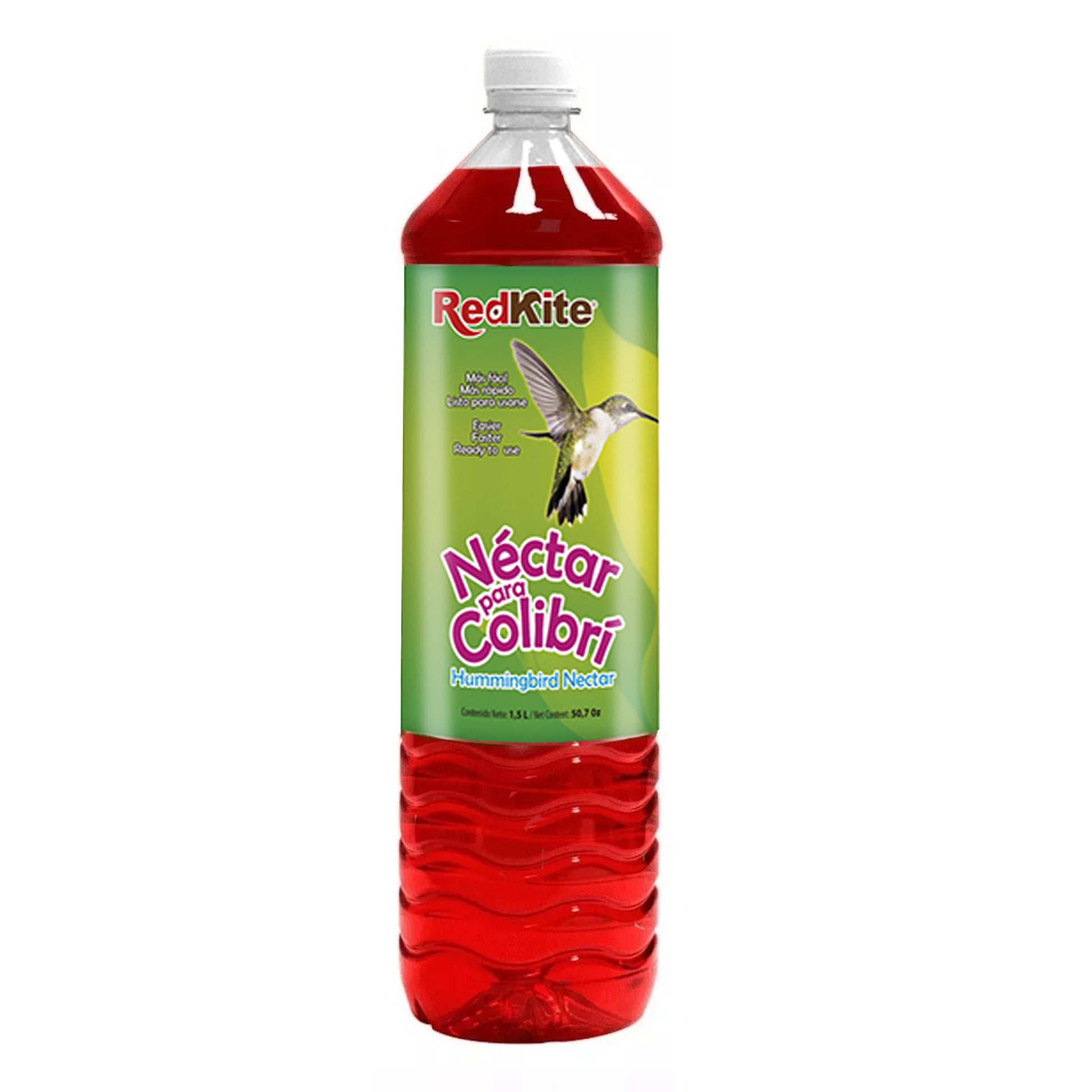 Botella de Nectar rojo para Colibrí Red Kite 1.5 L Líquido Listo para Usar